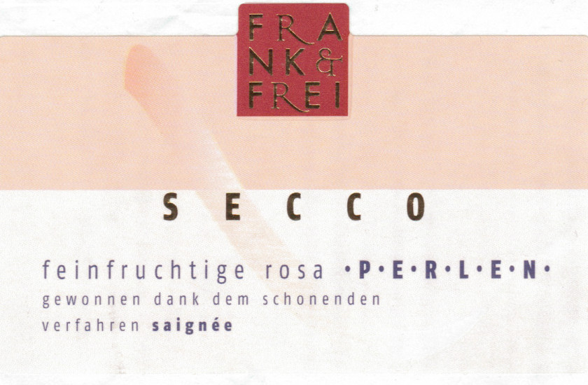 2009 Frank und Frei Saignée Secco - Weingut Artur Steinmann