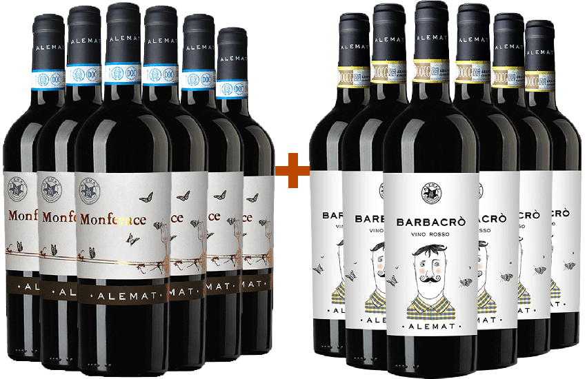 6+6 Paket Monferace & Barbacrò - Alemat
