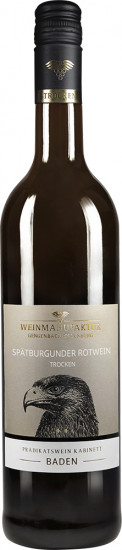 2018 Spätburgunder Rotwein Kabinett trocken - Weinmanufaktur Gengenbach