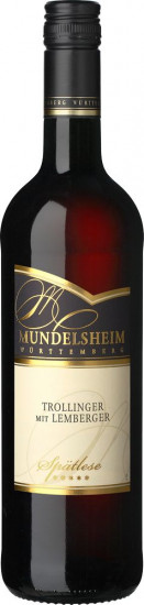 2015 Mundelsheim Trollinger mit Lemberger Spätlese lieblich - Lauffener Weingärtner