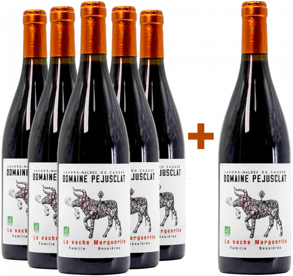5+1 Paket La Vache Marguerite - Domaine Péjusclat