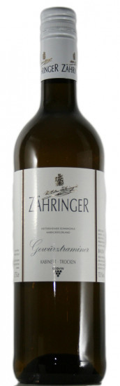 2018 Gewürztraminer QbA trocken Bio - Weingut Zähringer