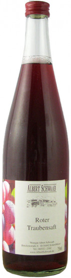 Traubensaft rot - Weingut Albert Schwaab
