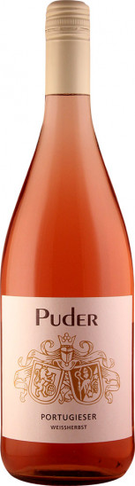 2025 Portugieser Weißherbst feinherb 1,0 L - Weingut Puder