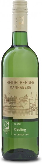 2020 Riesling Heidelberger Mannaberg halbtrocken - Winzer von Baden