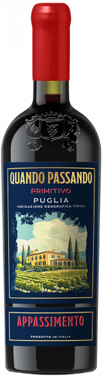 2024 Quando Passando Primitivo IGT Puglia Appassimento lieblich - Partners in Wine