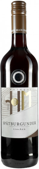 2019 Spätburgunder trocken - Weingut Maik Hahn