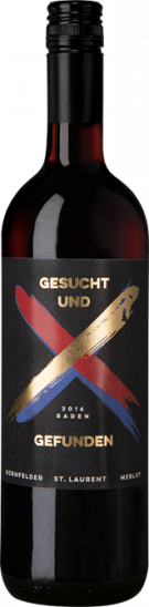 2016 Gesucht und Gefunden Rotweincuvée Trocken - Weinhaus Lergenmüller