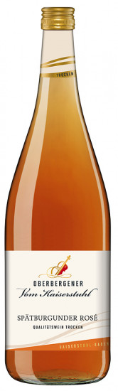 2024 Spätburgunder Rosé trocken 1,0 L - Winzergenossenschaft Oberbergen eG