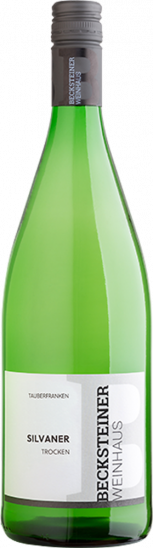 2024 WEINHAUS Silvaner trocken 1,0 L - Becksteiner Winzer eG