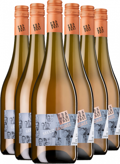 6 x 0,75 l Frank & Frei SECCO SAIGNEE trocken - Weingut Baldauf