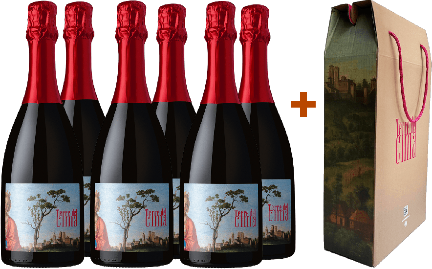 Conegliano Valdobbiadene Prosecco Superiore DOCG Paket+Geschenk - Terre del Cima