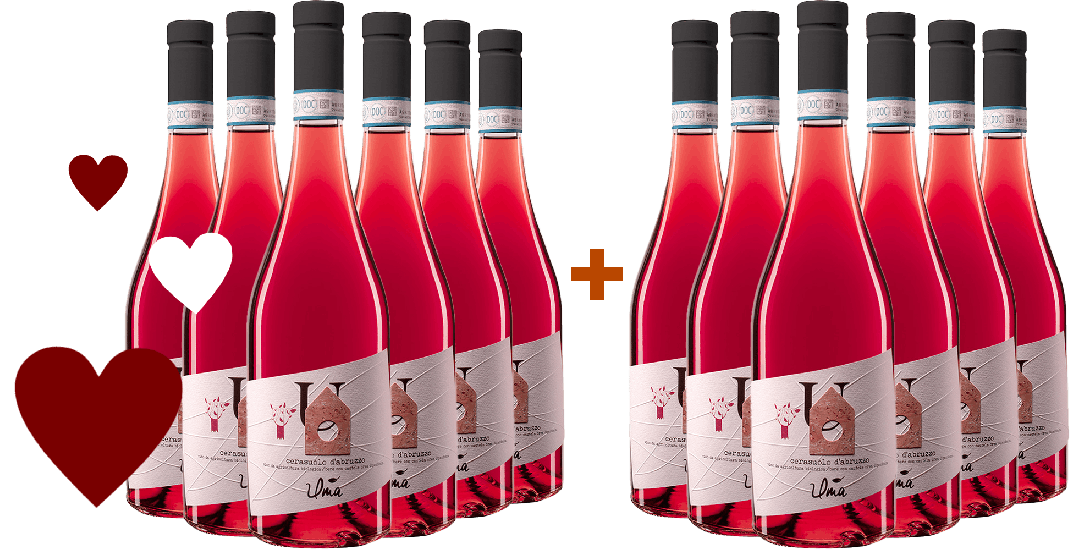 6+6 Paket Cerasuolo d´Abruzzo DOC Bio - Uma Casanatura