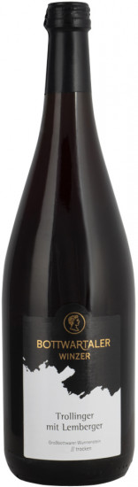 2024 Großbottwarer Wunnenstein Trollinger mit Lemberger trocken 1,0 L - Bottwartaler Winzer