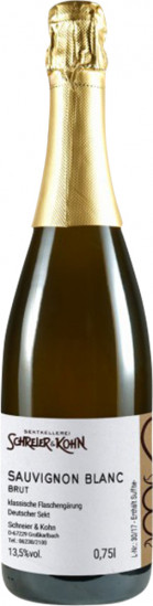 Cuvée Sauvignon Blanc / Pinot Blanc Sekt brut - Wein- und Sektgut Schreier