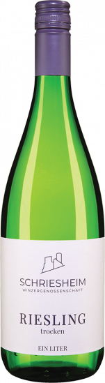 2025 Riesling trocken 1,0 L - Winzergenossenschaft eG Schriesheim