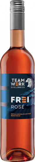 FREI Rosé entalkoholisiert süß - Teamwerk Esslingen