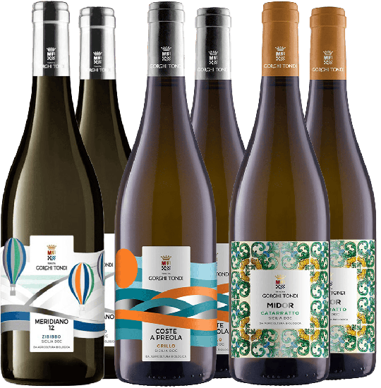 Tenuta Gorghi Tondi Weißwein-Paket Bio - Tenuta Gorghi Tondi
