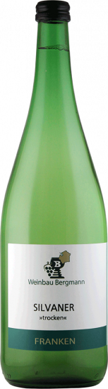 2025 Silvaner trocken 1,0 L - Weinbau Bergmann
