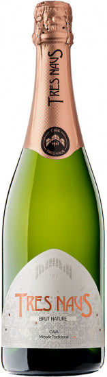 Tres Naus Cava DO brut nature - Cellers Domenys