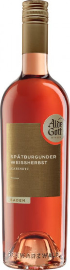 2024 Spätburgunder Weißherbst Kabinett lieblich - Alde Gott Winzer Schwarzwald