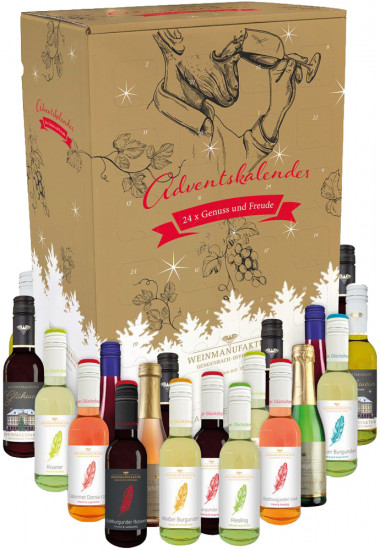 Adventskalender mit 24 Weinen - Weinmanufaktur Gengenbach