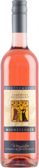 2022 Lemberger Weißherbst, Minnesänger halbtrocken - Horrheim-Gündelbach