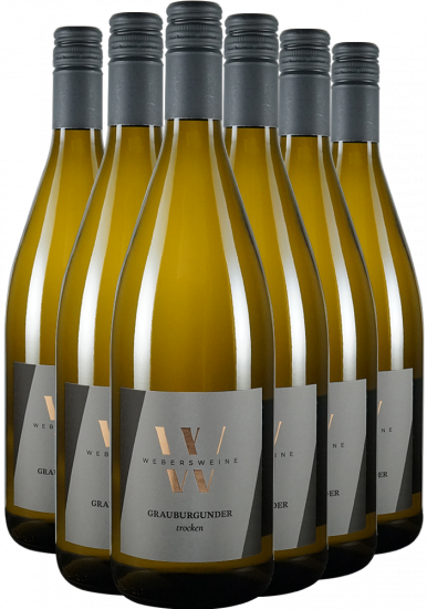 Grauer Burgunder Liter-Paket - Weingut Johannes Weber