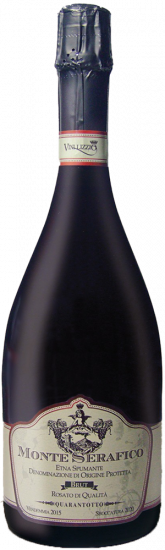 MonteSerafico Spumante Rosato Etna DOC brut Bio - Vini Lizzio