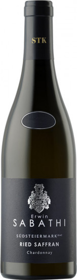 2023 Ried Saffran Chardonnay trocken Bio - Weingut Erwin Sabathi