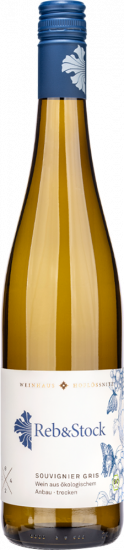 2023 Reb&Stock Souvignier Gris feinherb Bio - Weinhaus Hoflößnitz