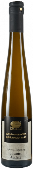 2020 Silvaner Auslese süß - Weinmanufaktur Ingelfinger Fass