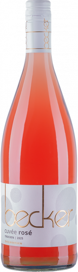 2025 CUVÉE ROSÉ LITER trocken 1,0 L - Weingut Becker