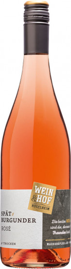 2025 Spätburgunder Rosé trocken - Wein & Hof Hügelheim