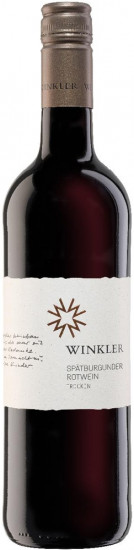 2023 SPÄTBURGUNDER EINZIGARTIG trocken Bio - Weingut Winkler GbR