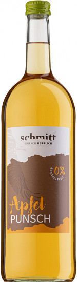 Apfelpunsch Alkoholfrei 1,0 L - Weingut Schmitt Bergtheim