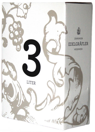 2013 Edelgräfler Cuvée Weiß ECOVIN QbA trocken Bio 3,0 L - Weingut Zähringer