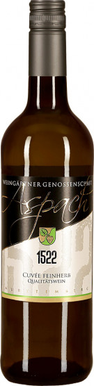 2023 Cuvée Weiß 1522 feinherb - Weingärtnergenossenschaft Aspach