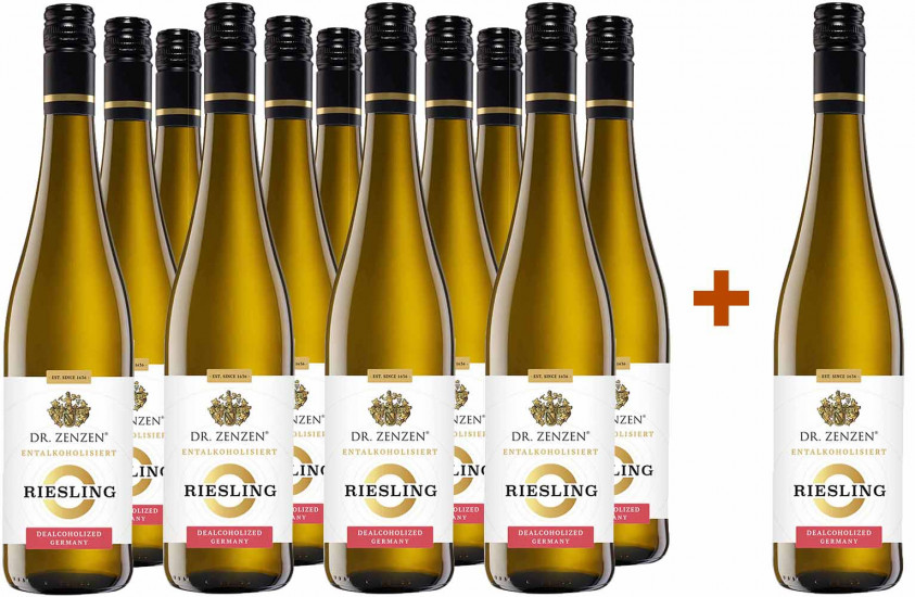 11+1 Paket Riesling entalkoholisiert - Weinkellerei Einig-Zenzen