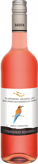 2022 Silberberg-Weinkeller Spätburgunder Weißherbst Qw halbtrocken - Markgräfler Winzer  