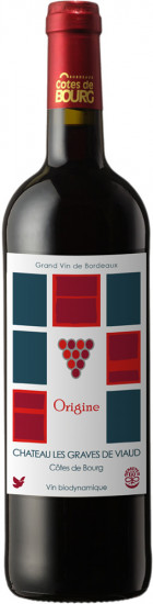 2019 Origine Côtes de Bourg AOP trocken Bio - Château les Graves de Viaud