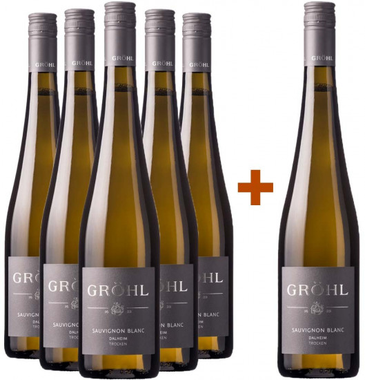 5+1 Paket Sauvignon Blanc trocken - Weingut Eckehart Gröhl