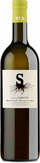 2022 Gelber Muskateller Ried Graf Woracziczky trocken - Weingut Hannes Sabathi