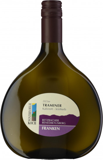 2023 Retzbacher Benediktusberg Traminer Kabinett feinherb - Winzerfamilie Koch