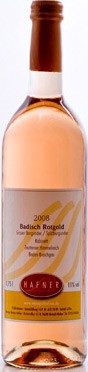 2008 Badisch Rotgold Kabinett - Weingut Hafner