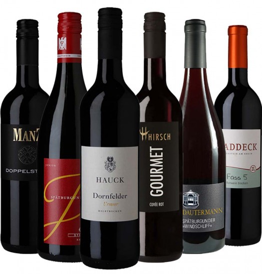 Letzte Flaschen Rotwein-Paket 