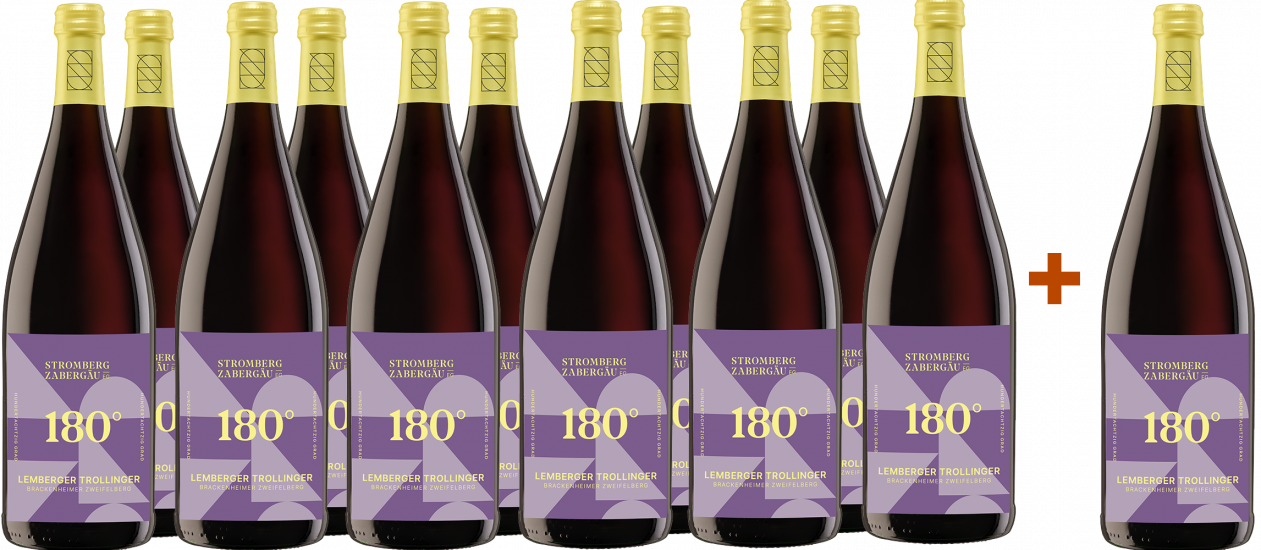 11+1 AKTION 1,0L Lemberger/Trollinger - Weingärtner Stromberg-Zabergäu