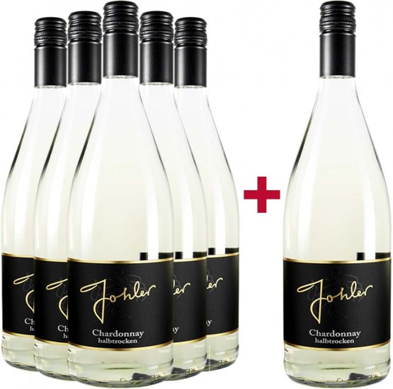 5+1 Chardonnay Liter-Paket - Weingut Johler