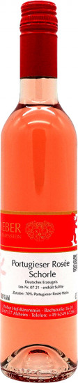 2021 Portugieser Rose Weinschorle 0,5 L - Weingut Weber Hof-Bärenstein