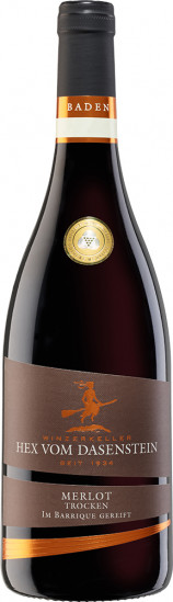 2019 Merlot Qualitätswein trocken - Winzerkeller Hex vom Dasenstein